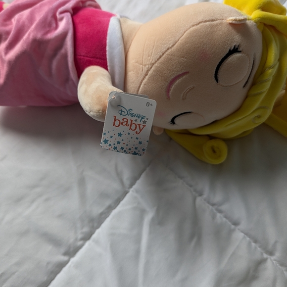 Disney Baby Sleeping Aurora Princess.  New with Tag. Approximately 16 Inches. - Picture 8 of 8